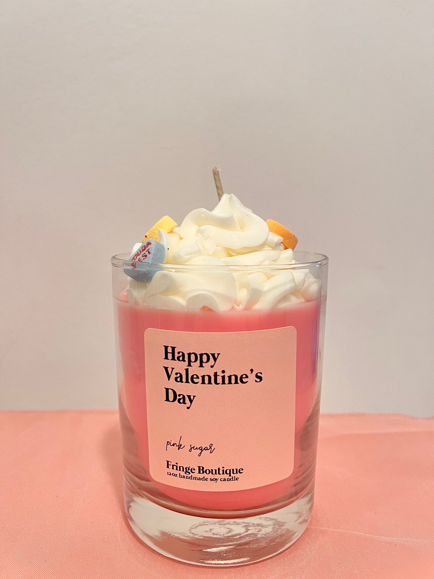 Valentines Day Candle