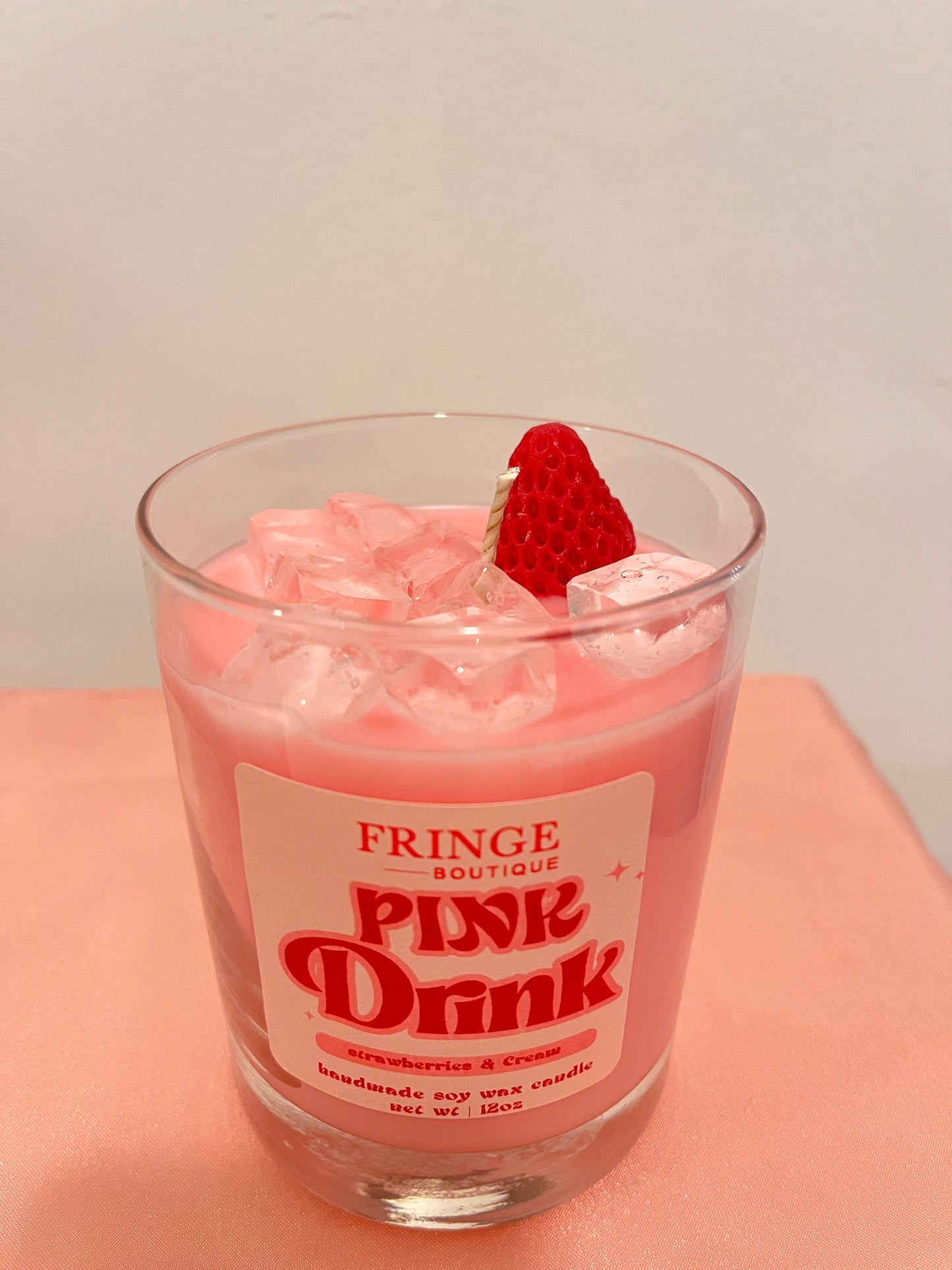 Pink Drink Candle