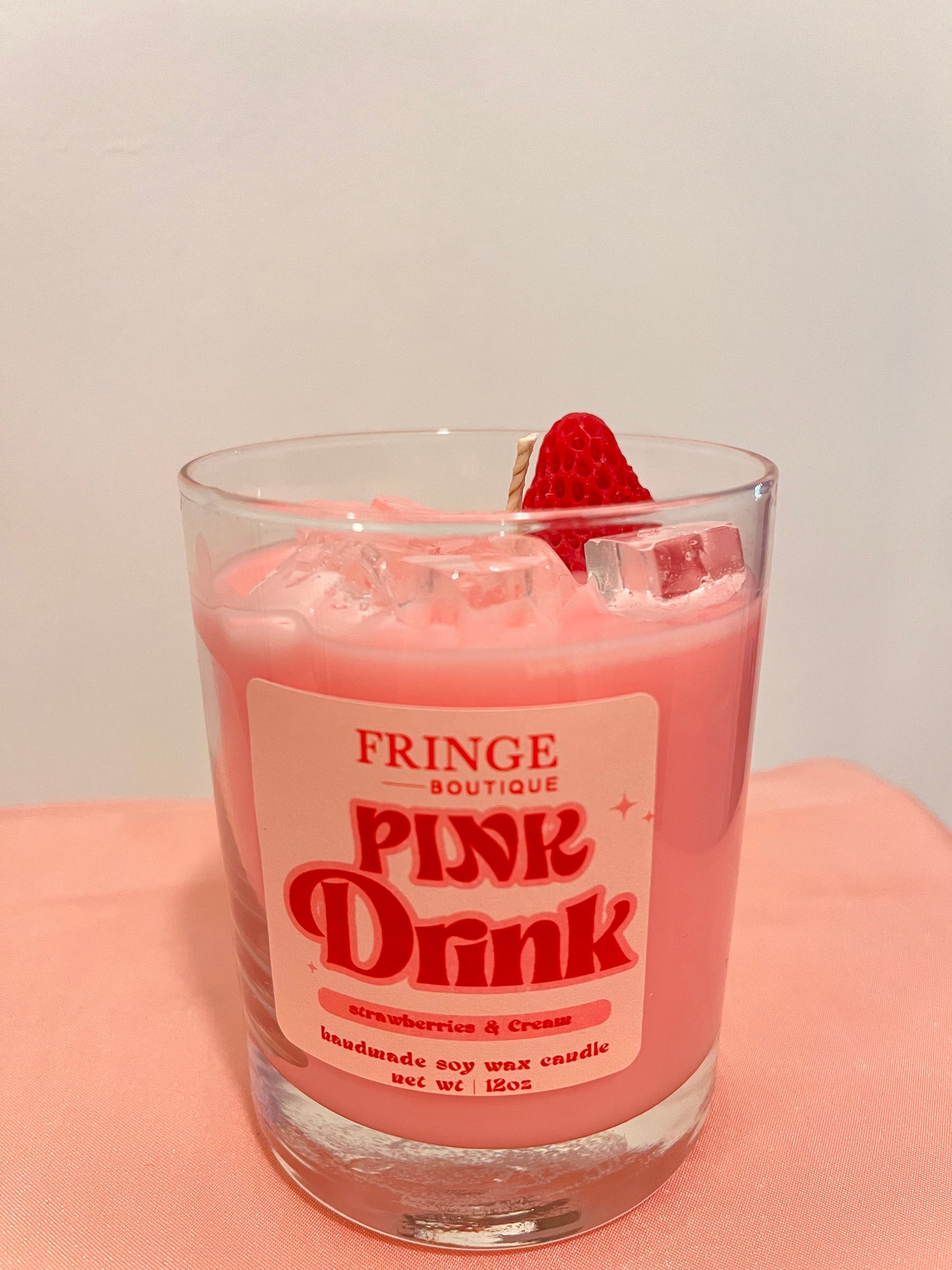 Pink Drink Candle