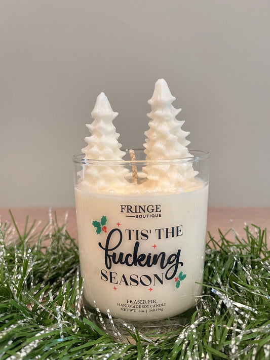 Tis' The F**king Season Candle