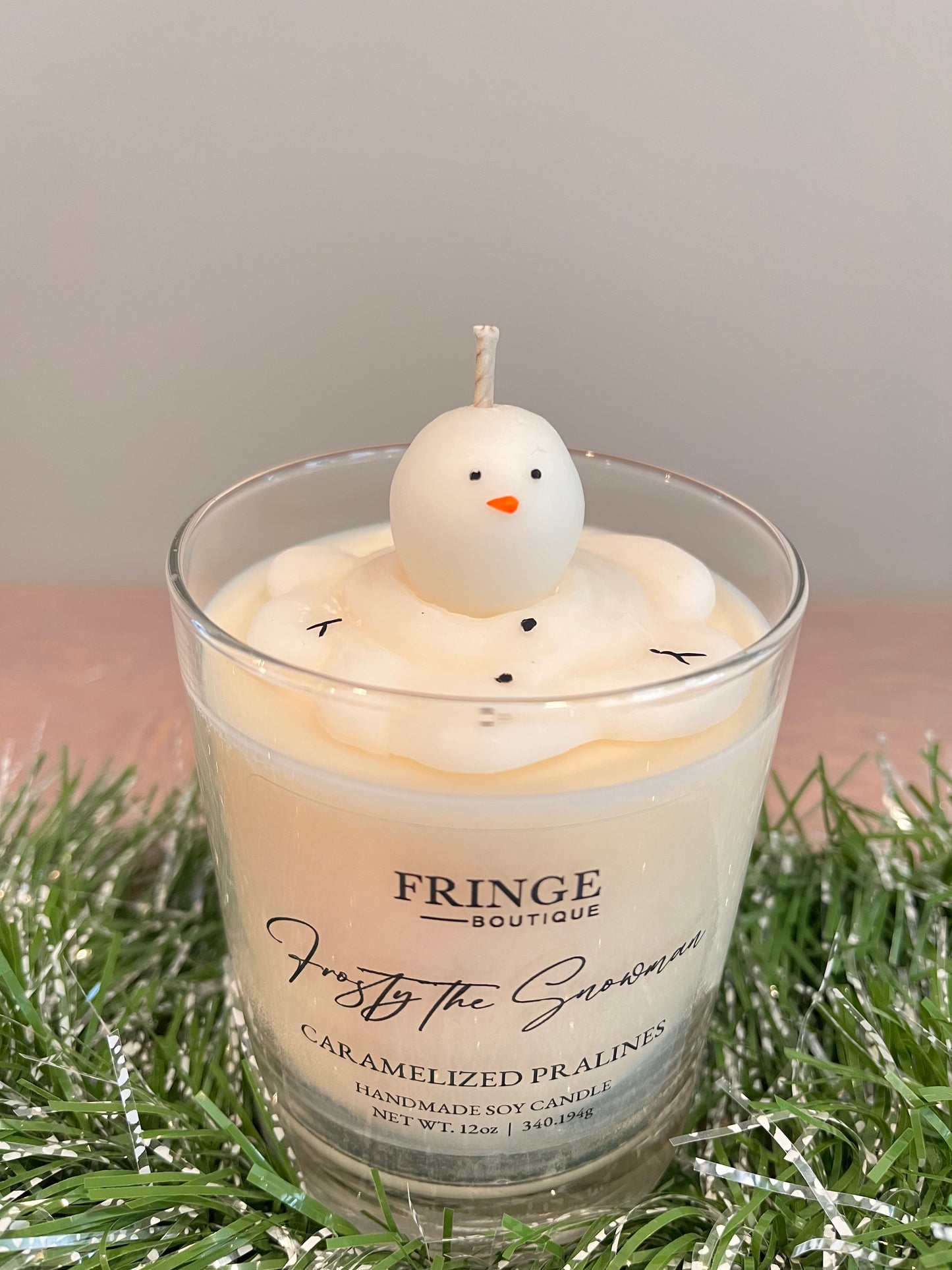 Frosty The Snowman Candle