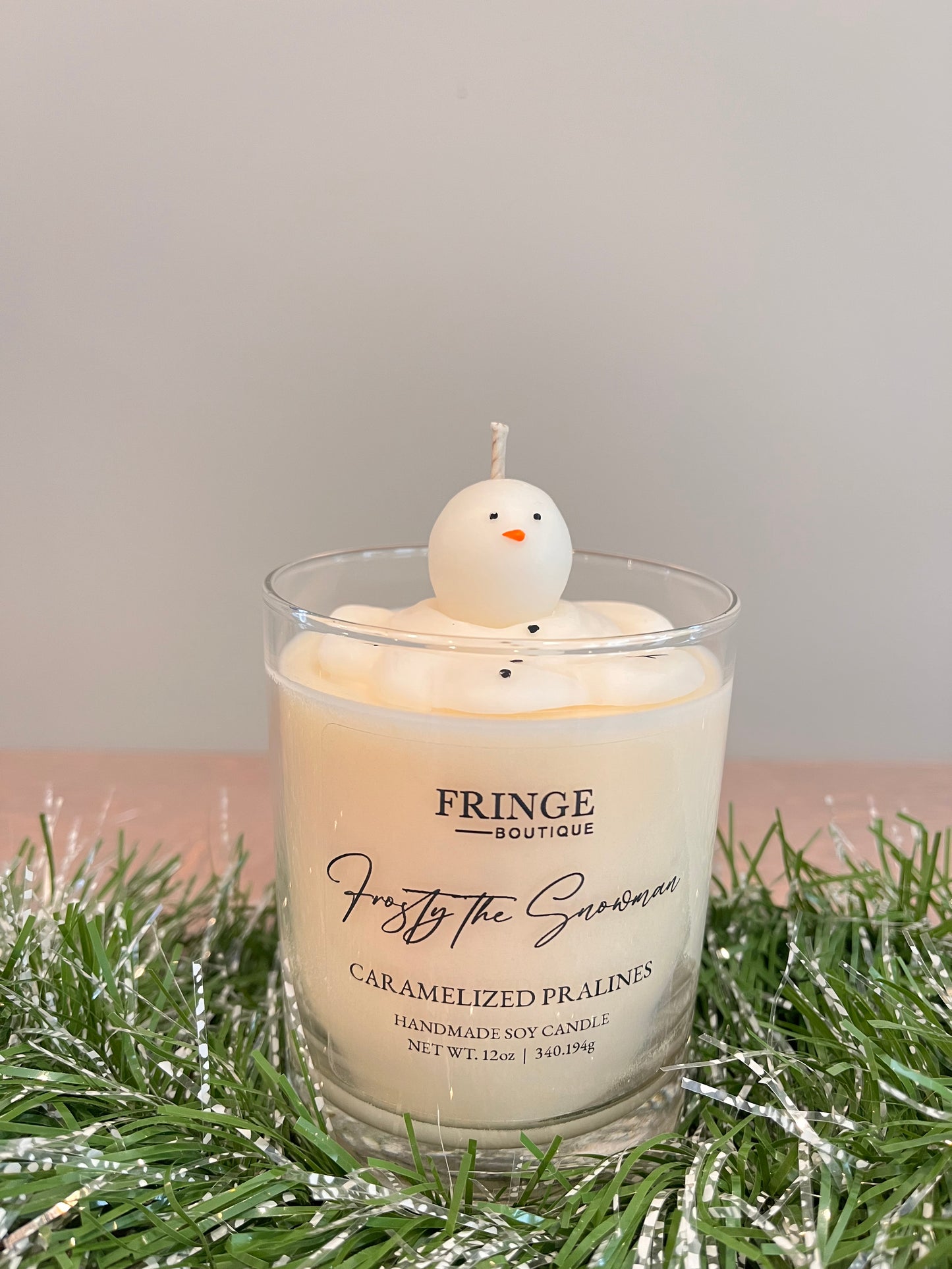 Frosty The Snowman Candle